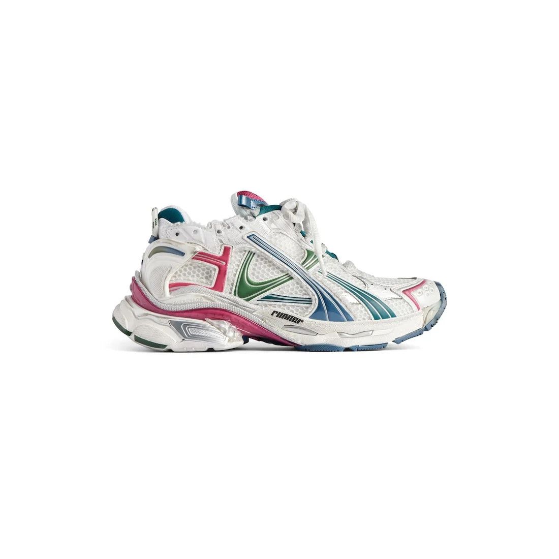 Balenciaga os11x0526 Runner Sneakers in Multicolor Size US 9 / IT 39 - 1 Thumbnail