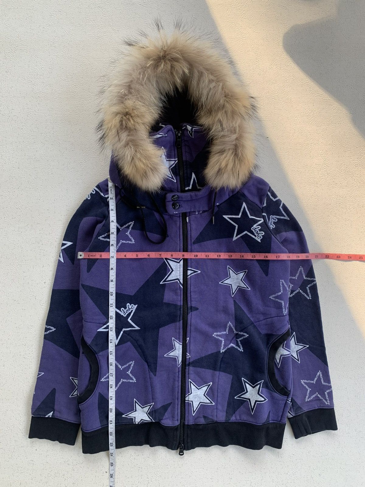 Japanese Brand DOUBLE ZIP DOHC REVOLUTION BONO FUR HOODIE IFSIX LGB STYLE Size US M / EU 48-50 / 2 - 2 Thumbnail