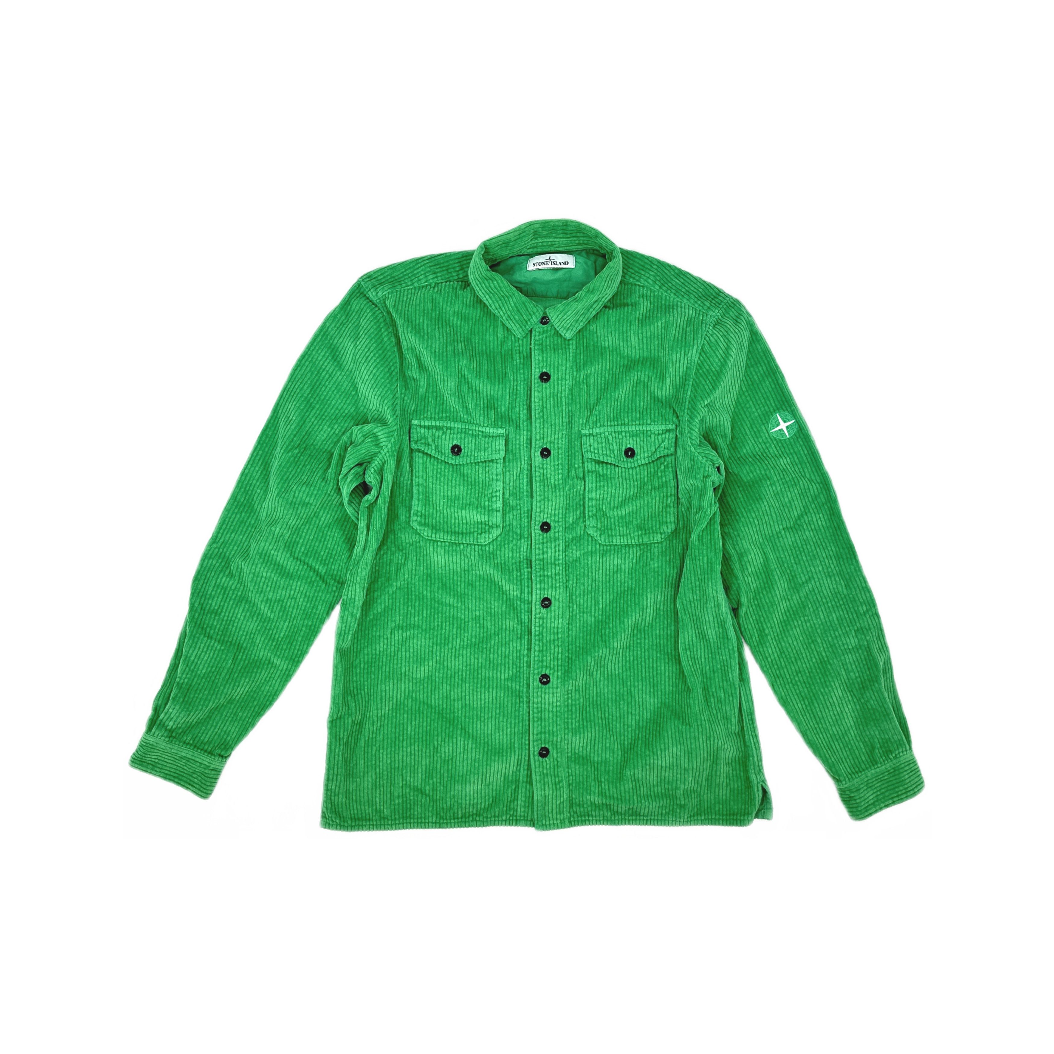 Stone Island Stone Island Corduroy Button Up Shirt XL Size US XL / EU 56 / 4 - 1 Thumbnail