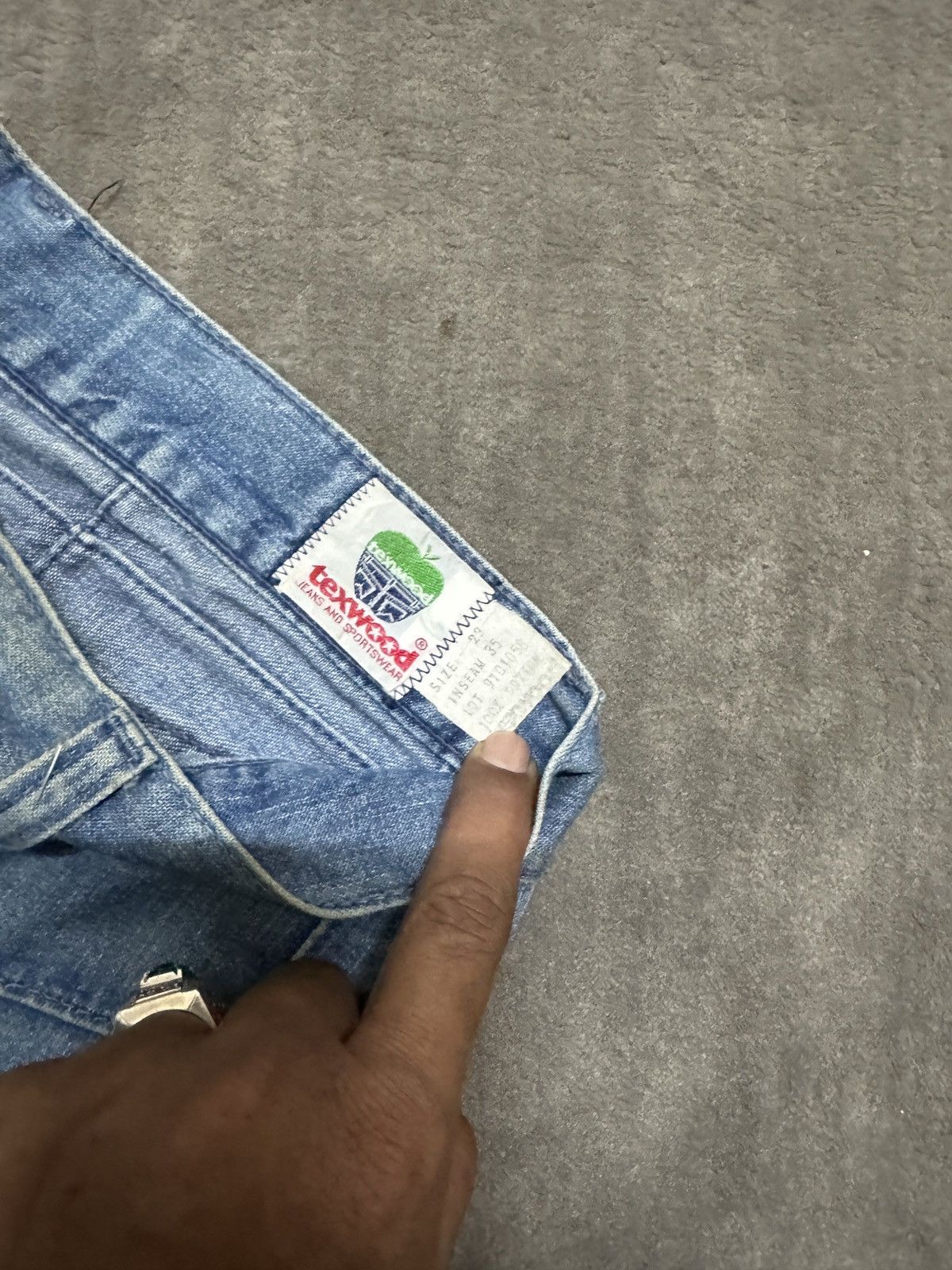 Japanese Brand × Vintage Vintage Texwood hobo flare jeans Size US 29 - 3 Thumbnail