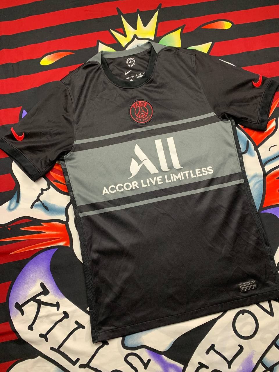 Nike Nike PSG 21/22 Third Kit jersey football soccer shirt Size S Size US S / EU 44-46 / 1 - 2 Thumbnail