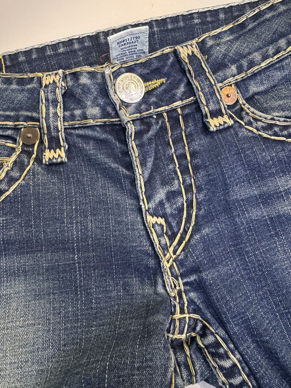 True Religion True Religion Short Denim Pant size 33” Size 33" - 8 Thumbnail