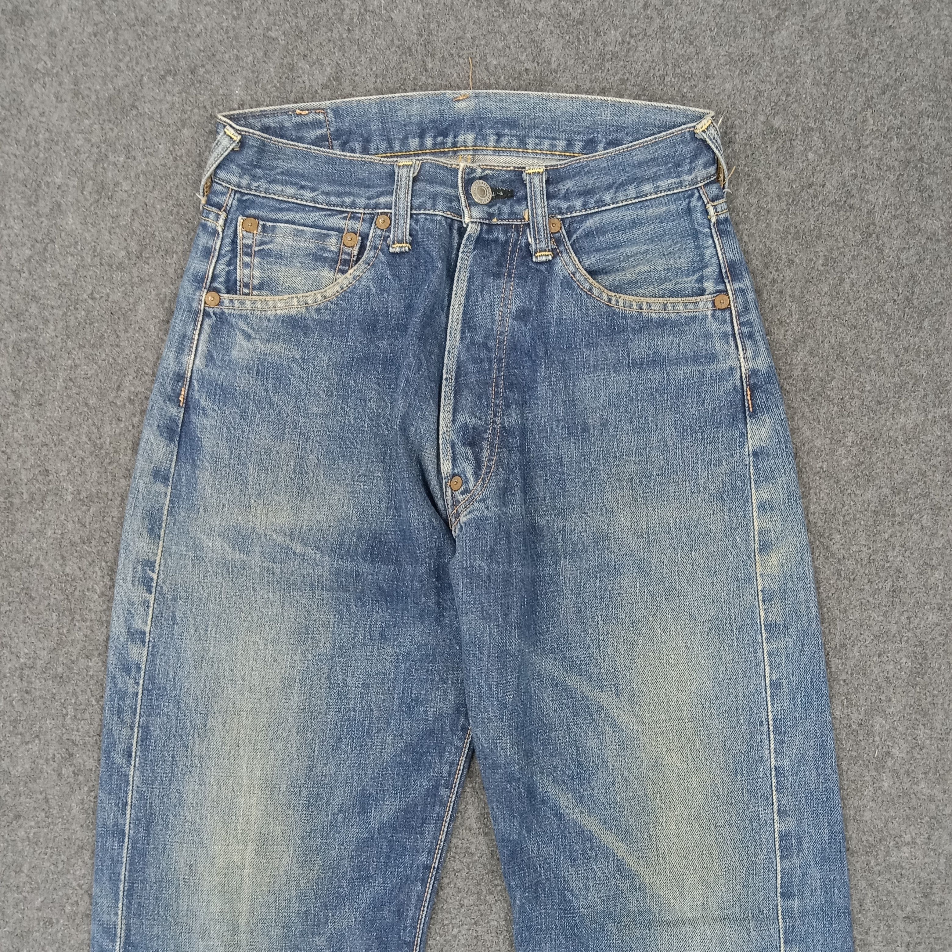 Evisu × Japanese Brand × Vintage Evisu Selvedge Japanese Daicock Custom Art Denim Jeans Size US 26 / EU 42 - 7 Thumbnail