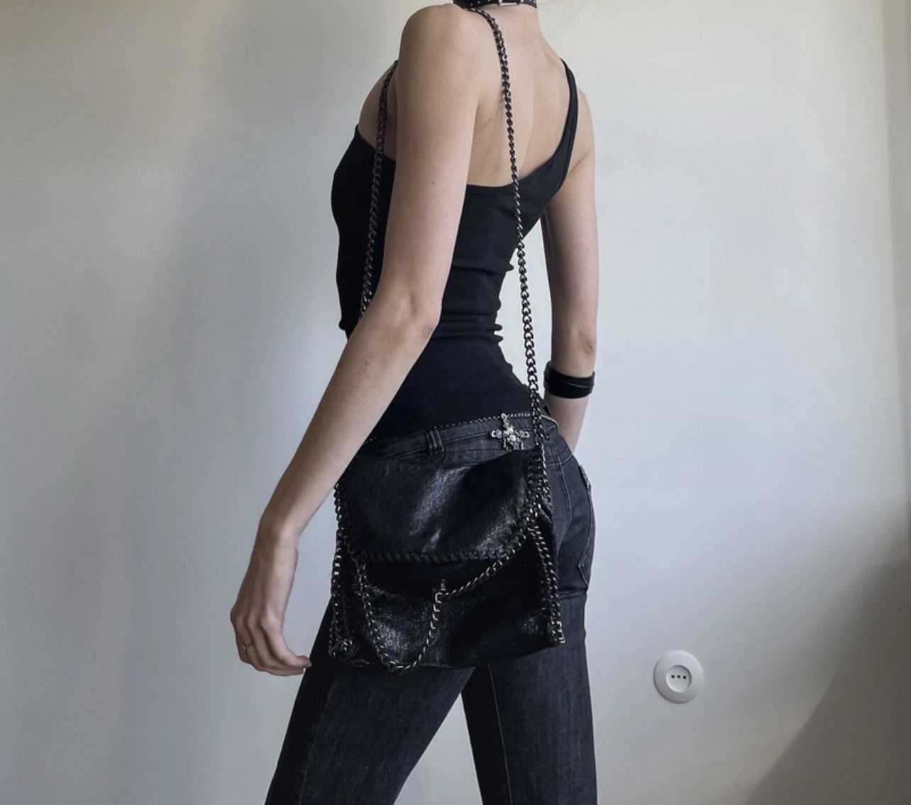 Other Shiny handbag on a metal chain, glamorous disco Size ONE SIZE - 5 Thumbnail