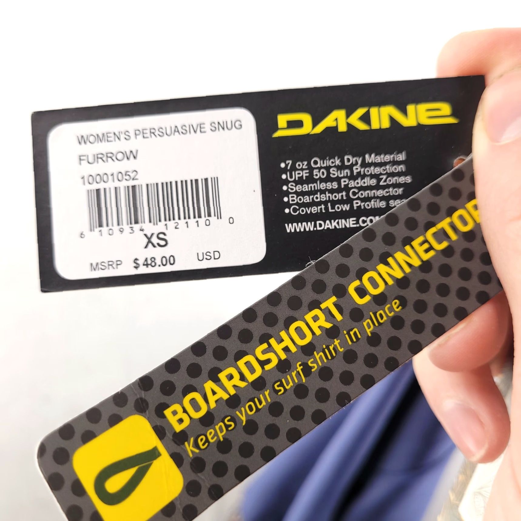 Dakine Dakine Furrow Boardshort Connector Shirt Women's XS Blue Size XS / US 0-2 / IT 36-38 - 5 Thumbnail