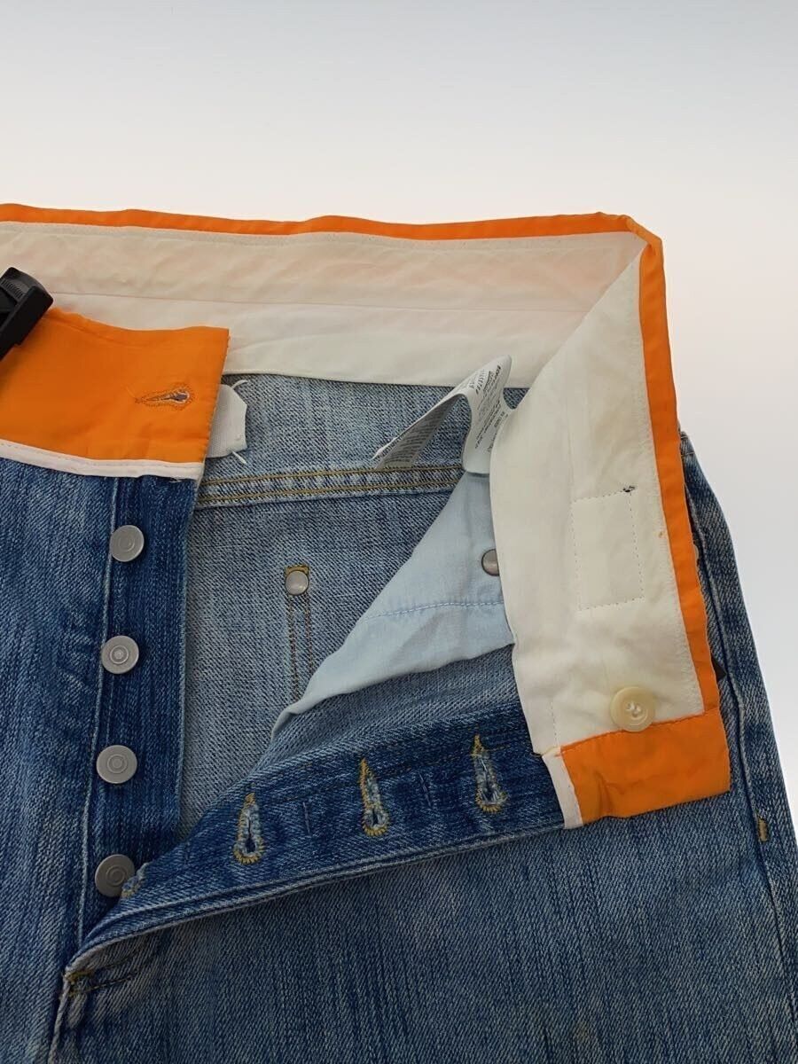Maison Margiela Striped Waist Denim Jeans Size US 29 - 3 Thumbnail