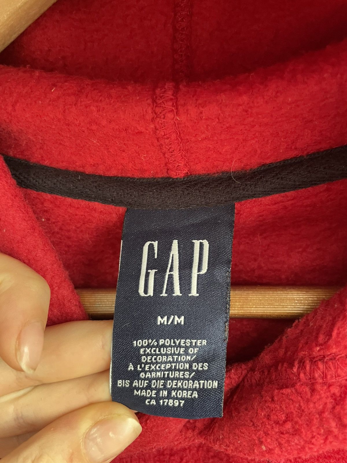 Gap Rare trending feece hoodie GAP yeezy style y2k Size US M / EU 48-50 / 2 - 4 Thumbnail