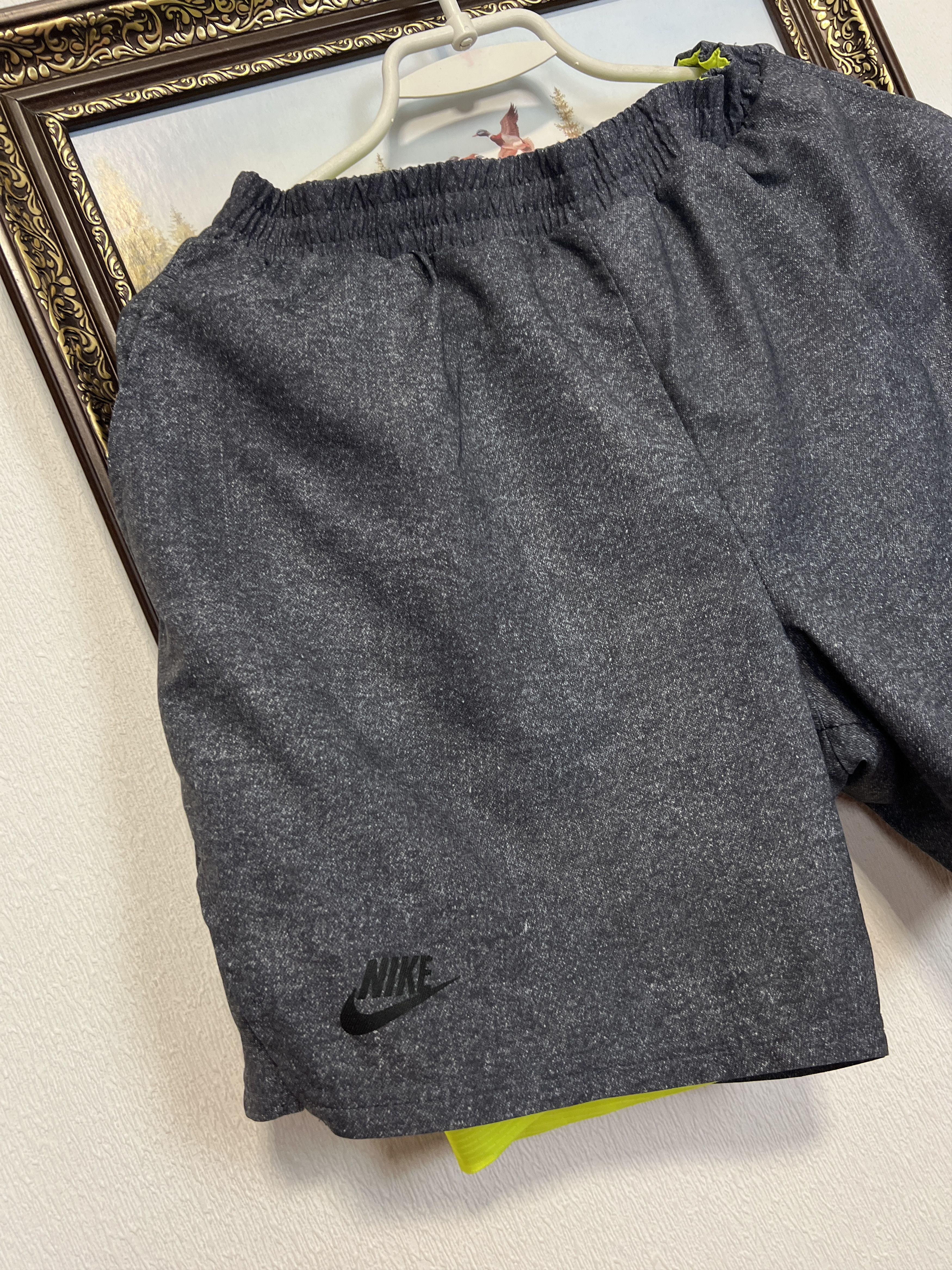 Nike Challenge Court Andre Agassi US Open Denim Tennis Shorts Size US 32 / EU 48 - 3 Thumbnail