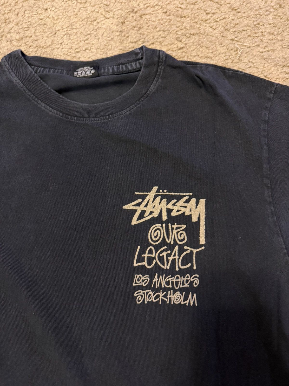 Our Legacy × Stussy Stussy x Our Legacy Work Shop Tee Size US M / EU 48-50 / 2 - 3 Thumbnail