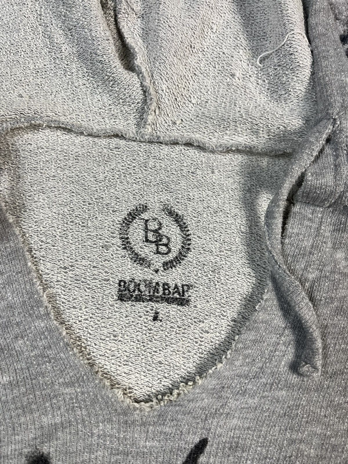 Other Boom Bap YSL YourLifeSucks Gray Hoodie Size L Size US L / EU 52-54 / 3 - 7 Thumbnail