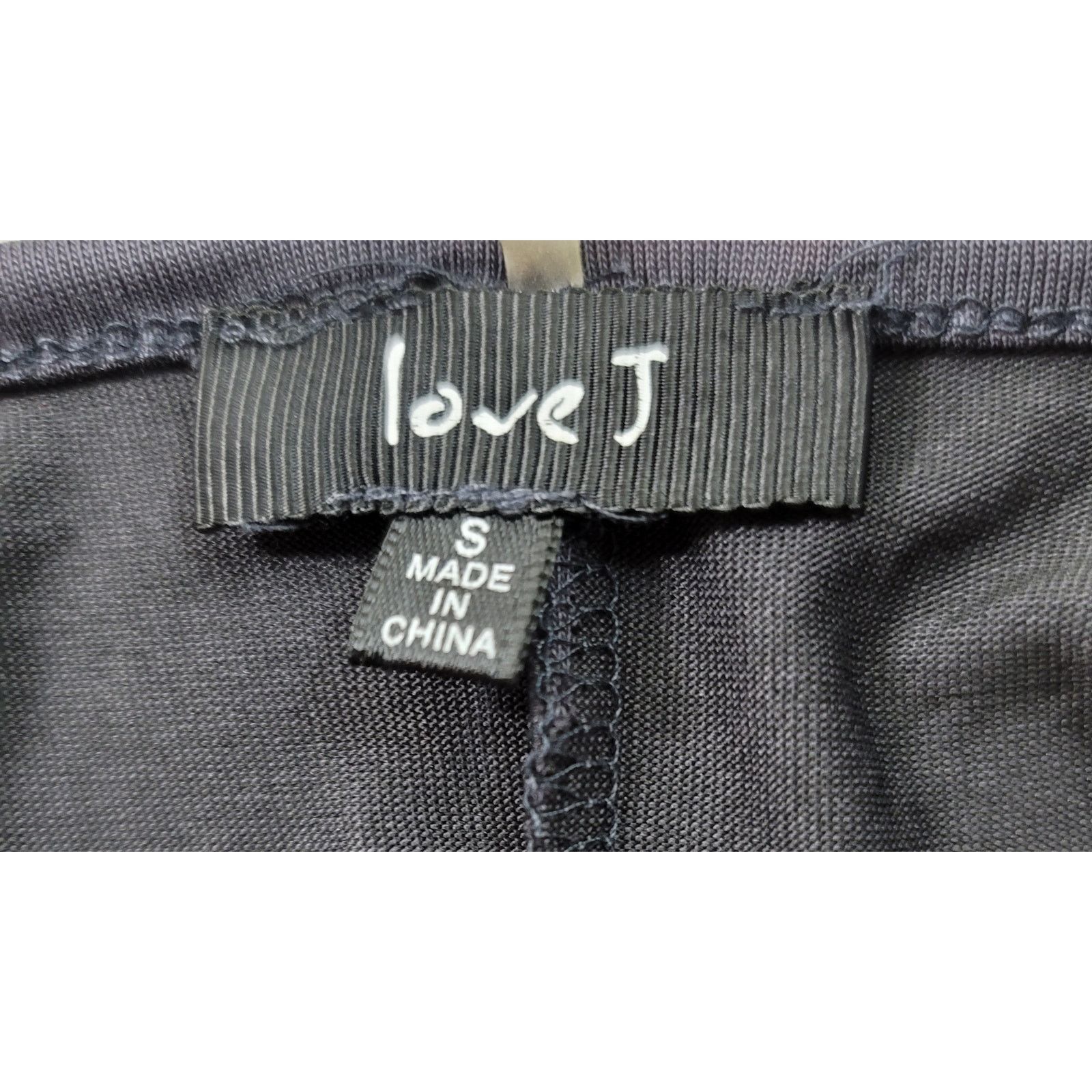Other Love J Charcoal Gray Black Cold Shoulder With Ties Top Small Size S / US 4 / IT 40 - 4 Thumbnail