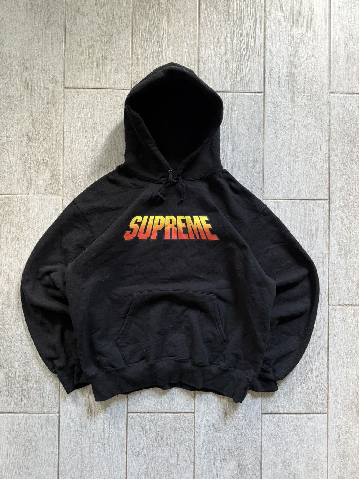 Supreme supreme hoodie gradient logo ss24 Size US M / EU 48-50 / 2 - 1 Thumbnail