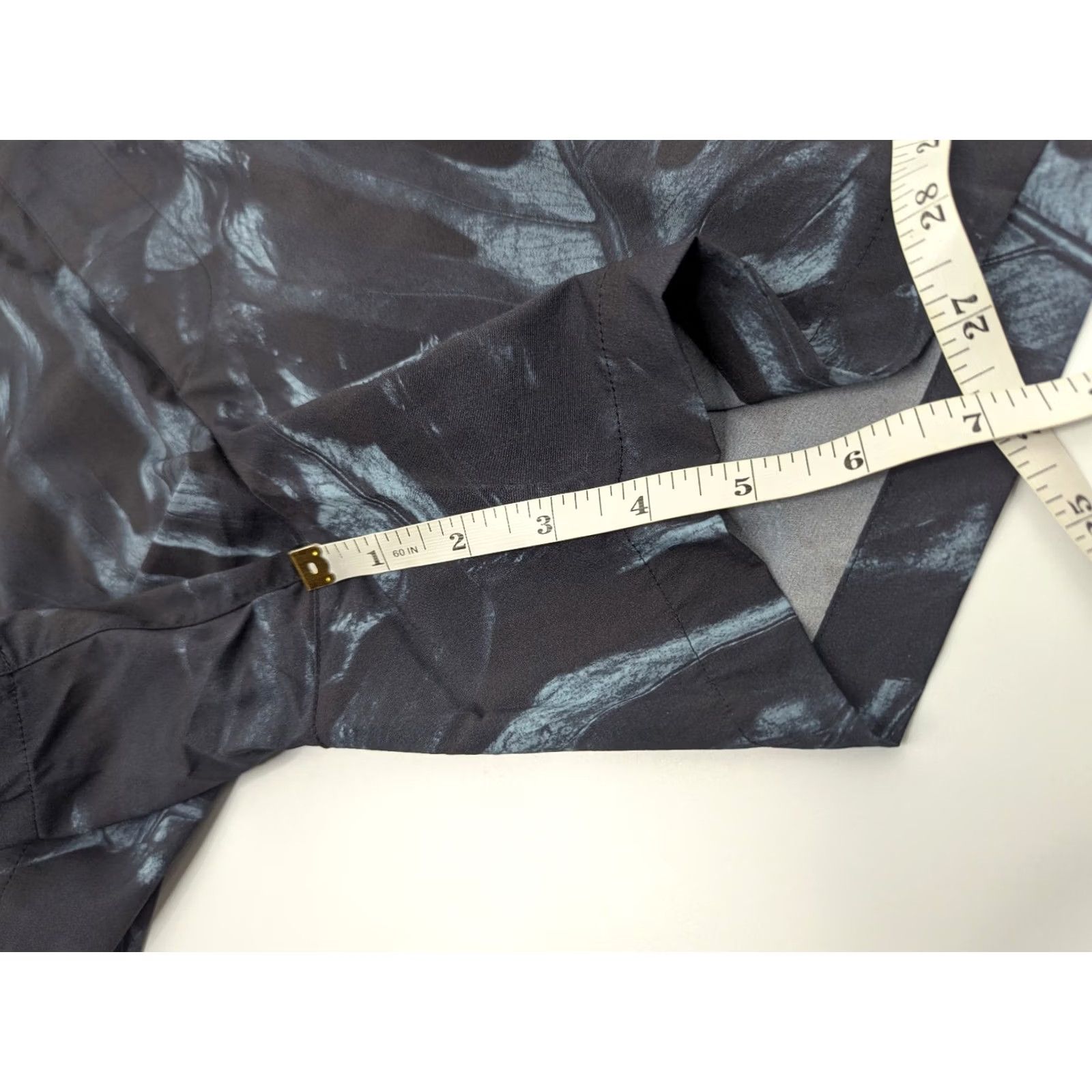 Theory Theory Jace Palm Print Swim Short L Ocean/Heron Blue Mens Large Size US 33 - 3 Thumbnail