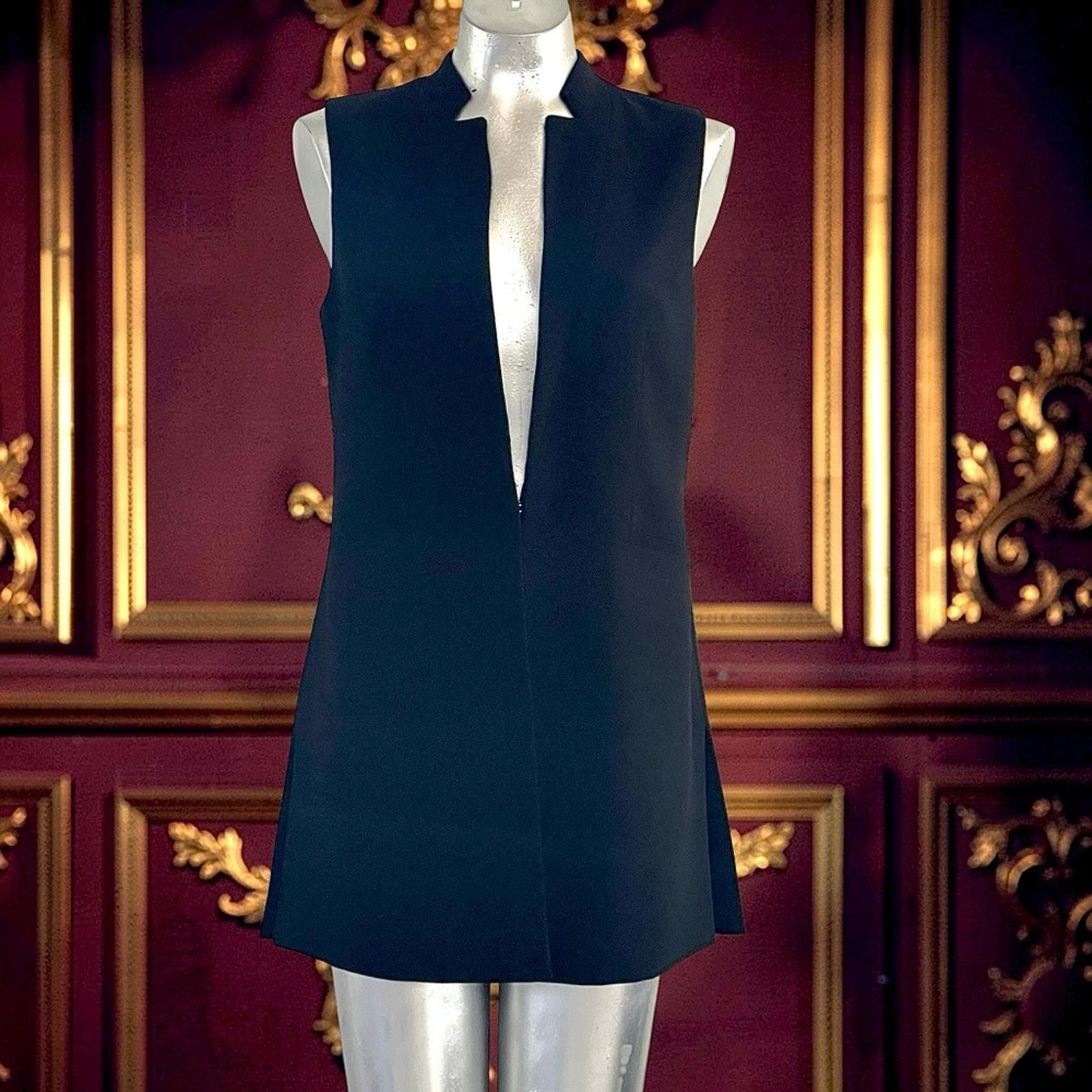 DKNY DKNY Black Business Vest Suit with Gold Accent - NWOT Size XS / US 0-2 / IT 36-38 - 1 Thumbnail