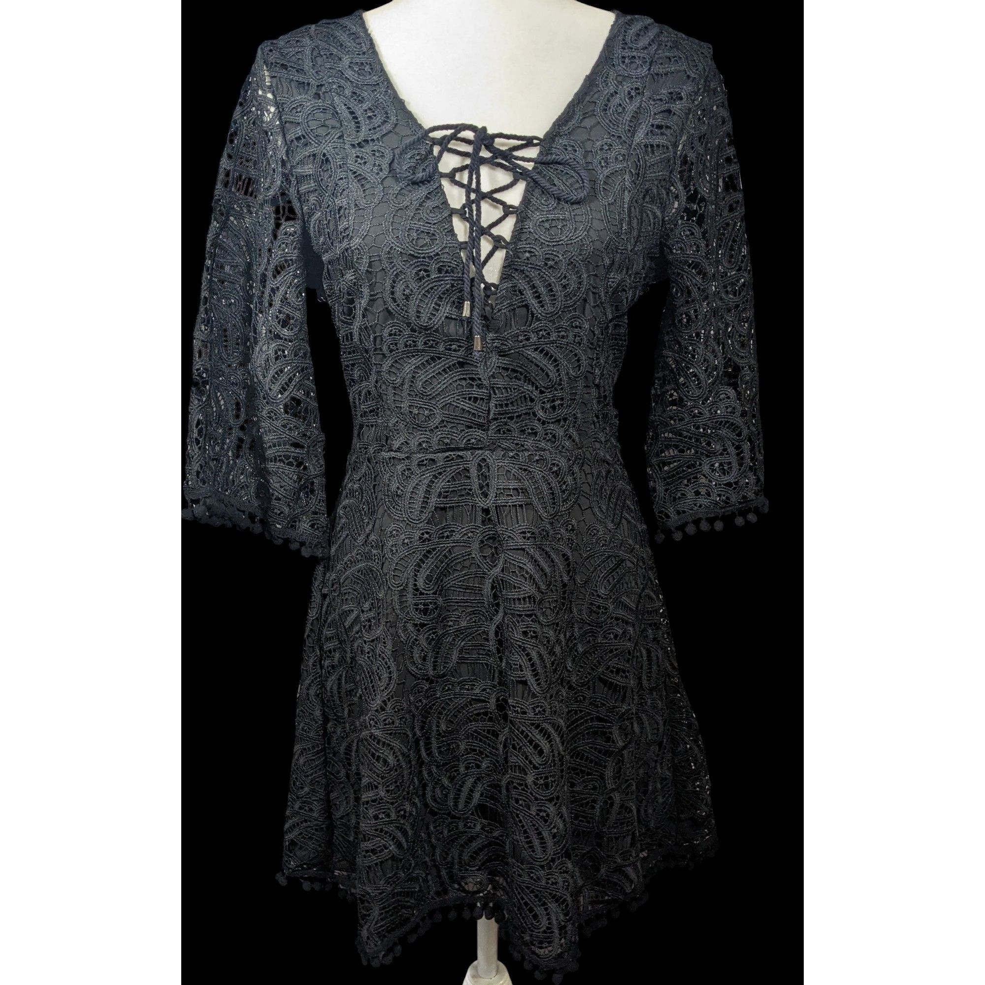 spell clover lace dress Libertine Lace Mini Dress In Multicolor