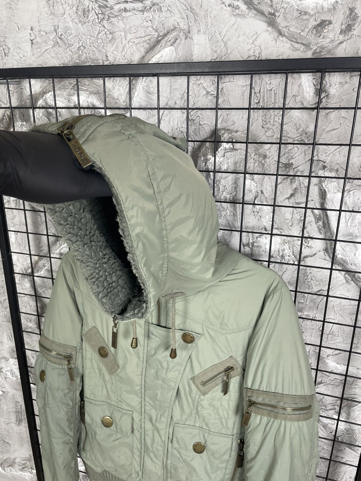 Issey Miyake 2000s Multipocket Y2K Huge Hood Bomber LGB GOA Japanese Vibe Size US M / EU 48-50 / 2 - 6 Thumbnail