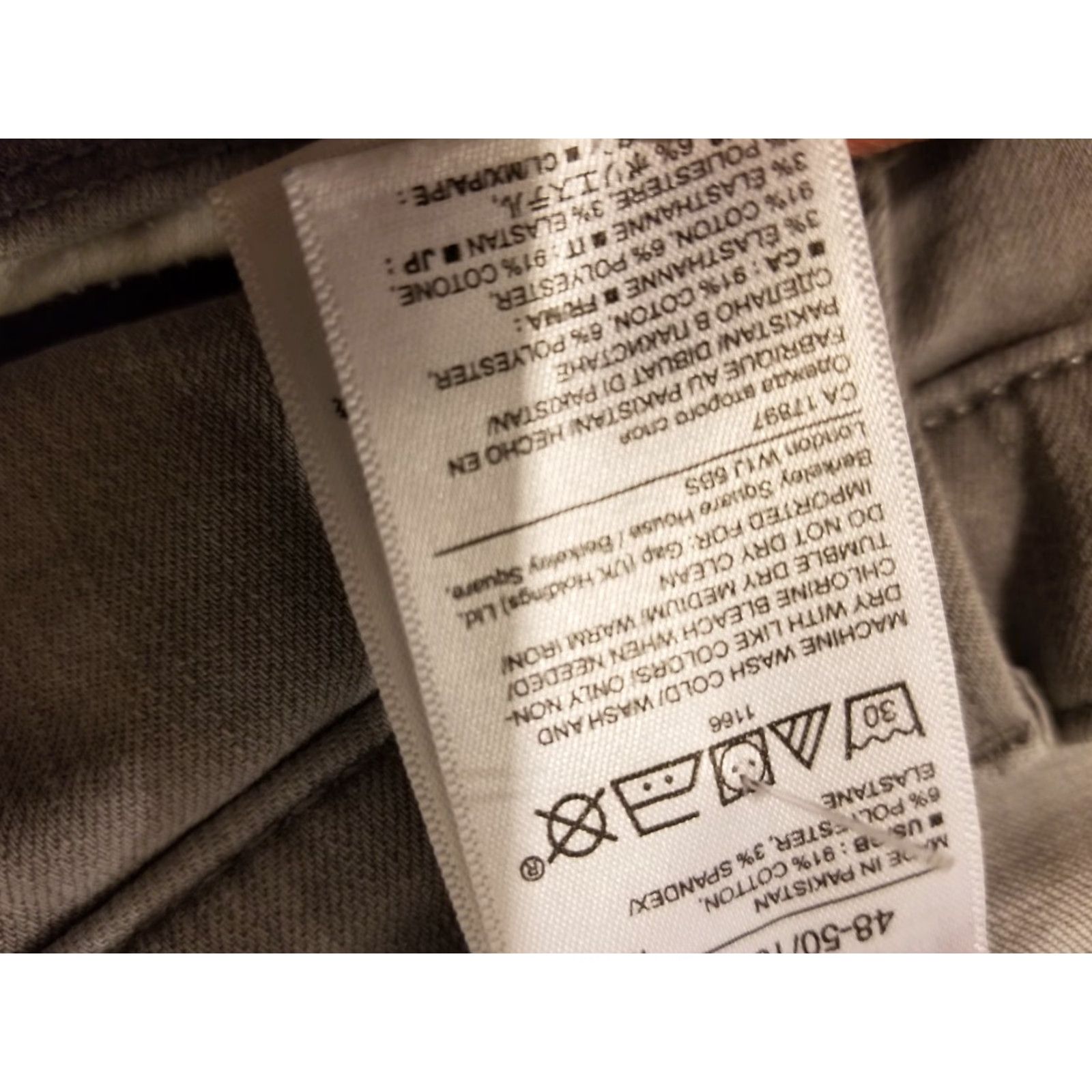 Banana Republic Womens Banana Republic Jeans Skinny 30 Gray Denim Stretch Size 30" / US 8 / IT 44 - 6 Thumbnail