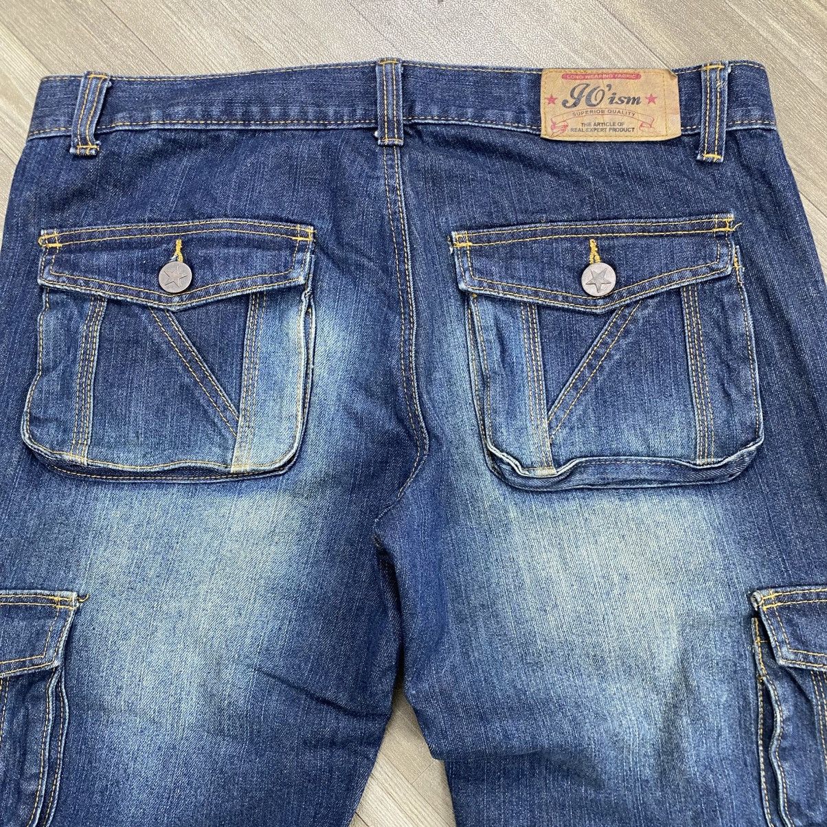 Japanese Brand 2000s Tornado Mart Lgb Goa Faded Bondage Flared Jeans Y2K Size US 32 / EU 48 - 13 Thumbnail