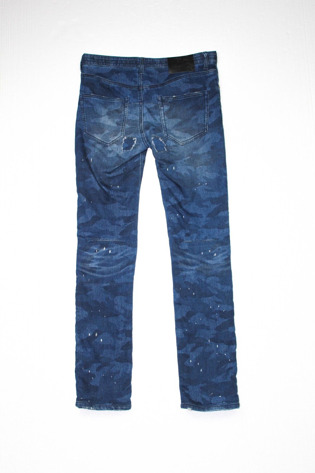 Distressed Jeans Sweatpants