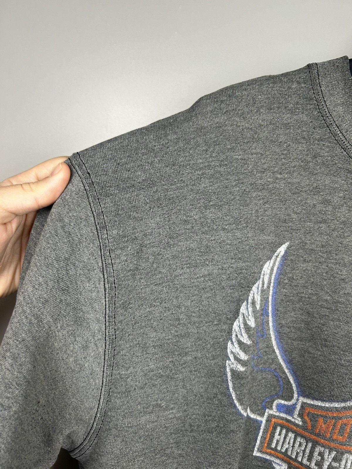 Harley Davidson × Vintage Vintage 90s Harley Davidson Sweatshirt Rare Size US L / EU 52-54 / 3 - 7 Thumbnail
