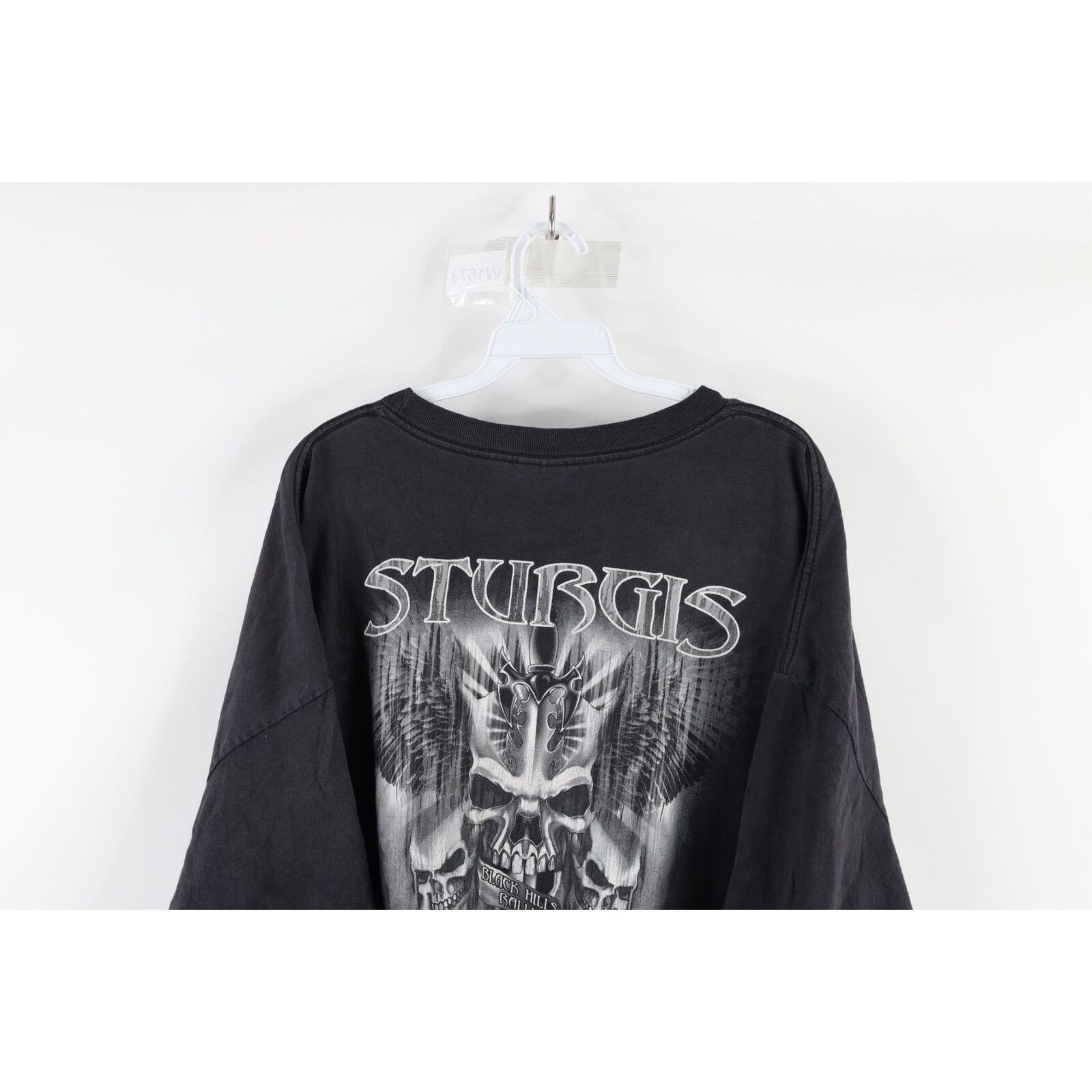 Vintage Vintage Sturgis Black Hills Rally Skull T-Shirt 4XL Size US XXL / EU 58 / 5 - 9 Thumbnail