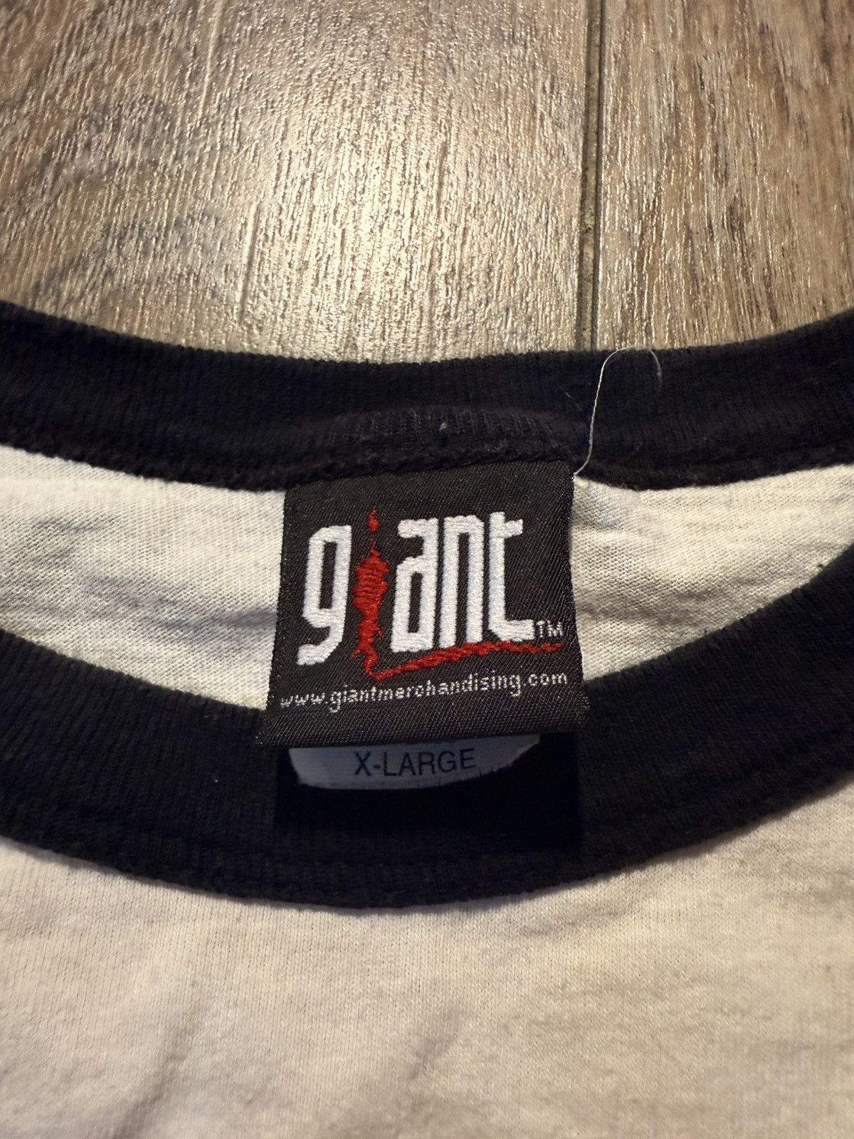 Band Tees × Giant × Vintage Vintage Red Hot Chili Peppers Baseball Tee Size US XL / EU 56 / 4 - 3 Thumbnail