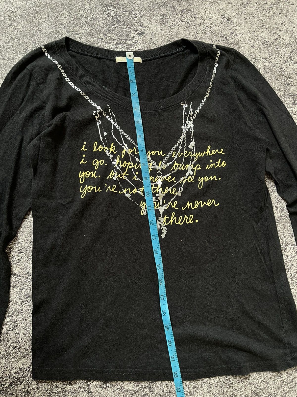 Japanese Brand Y2K Necklace art ifsixwasnine longsleeve Size US M / EU 48-50 / 2 - 8 Thumbnail