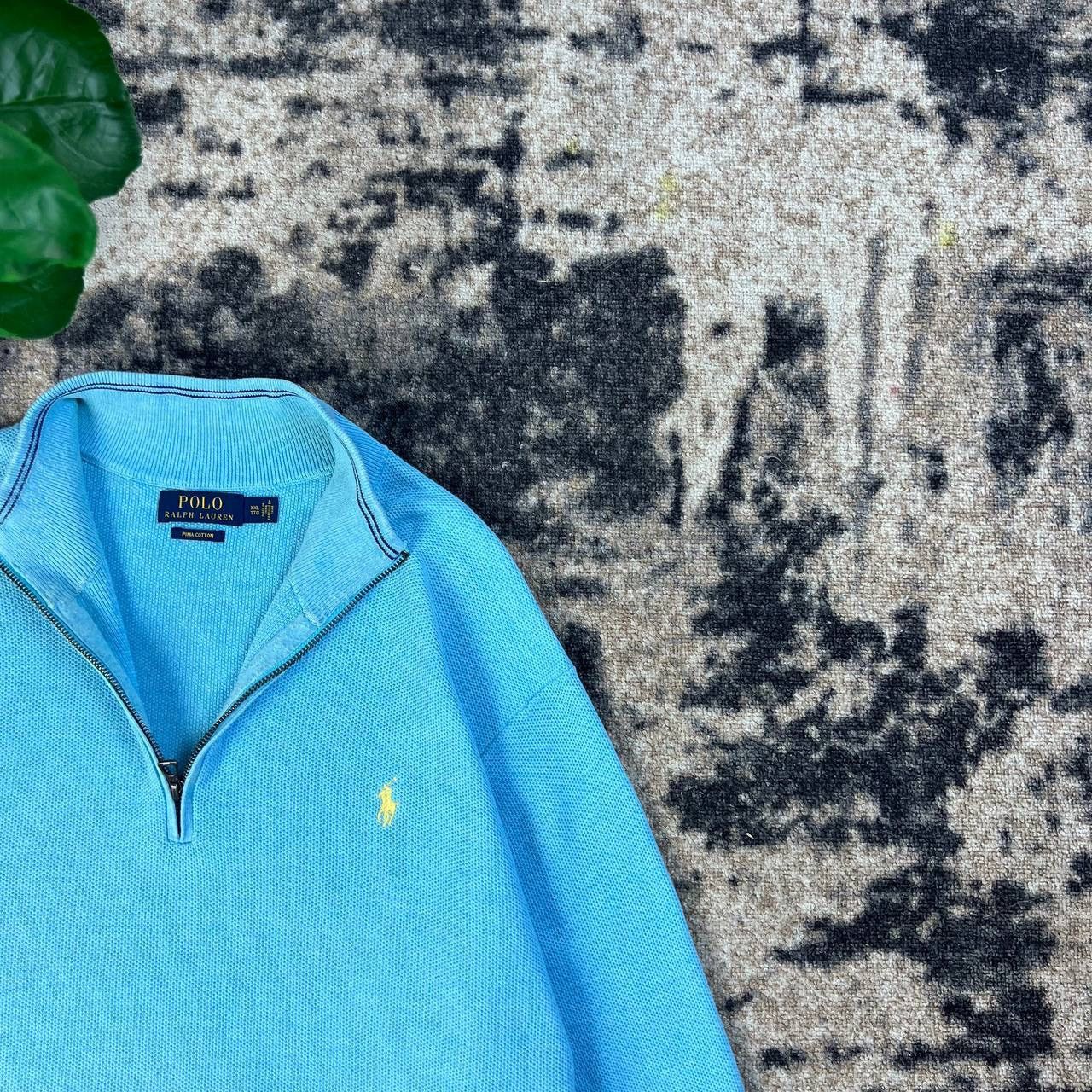 Polo Ralph Lauren Polo Ralph Lauren Luxury Y2K Quarter Zip Up Sweater Size US XXL / EU 58 / 5 - 2 Thumbnail