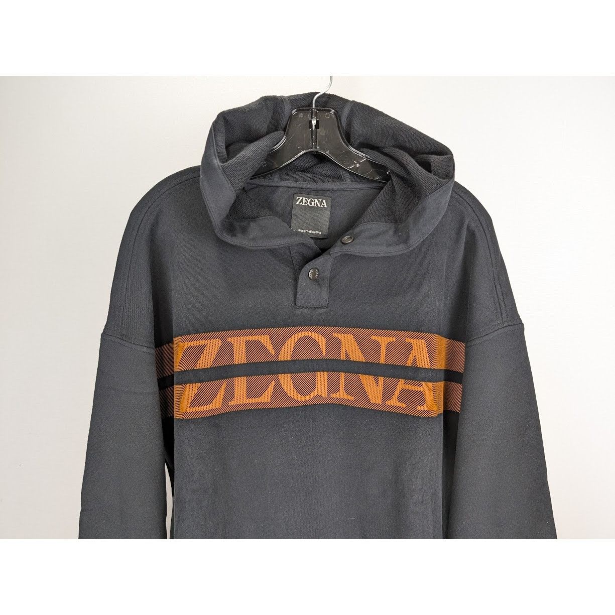Z Zegna o1rshd1 Hoodie in Black Size US M / EU 48-50 / 2 - 5 Thumbnail