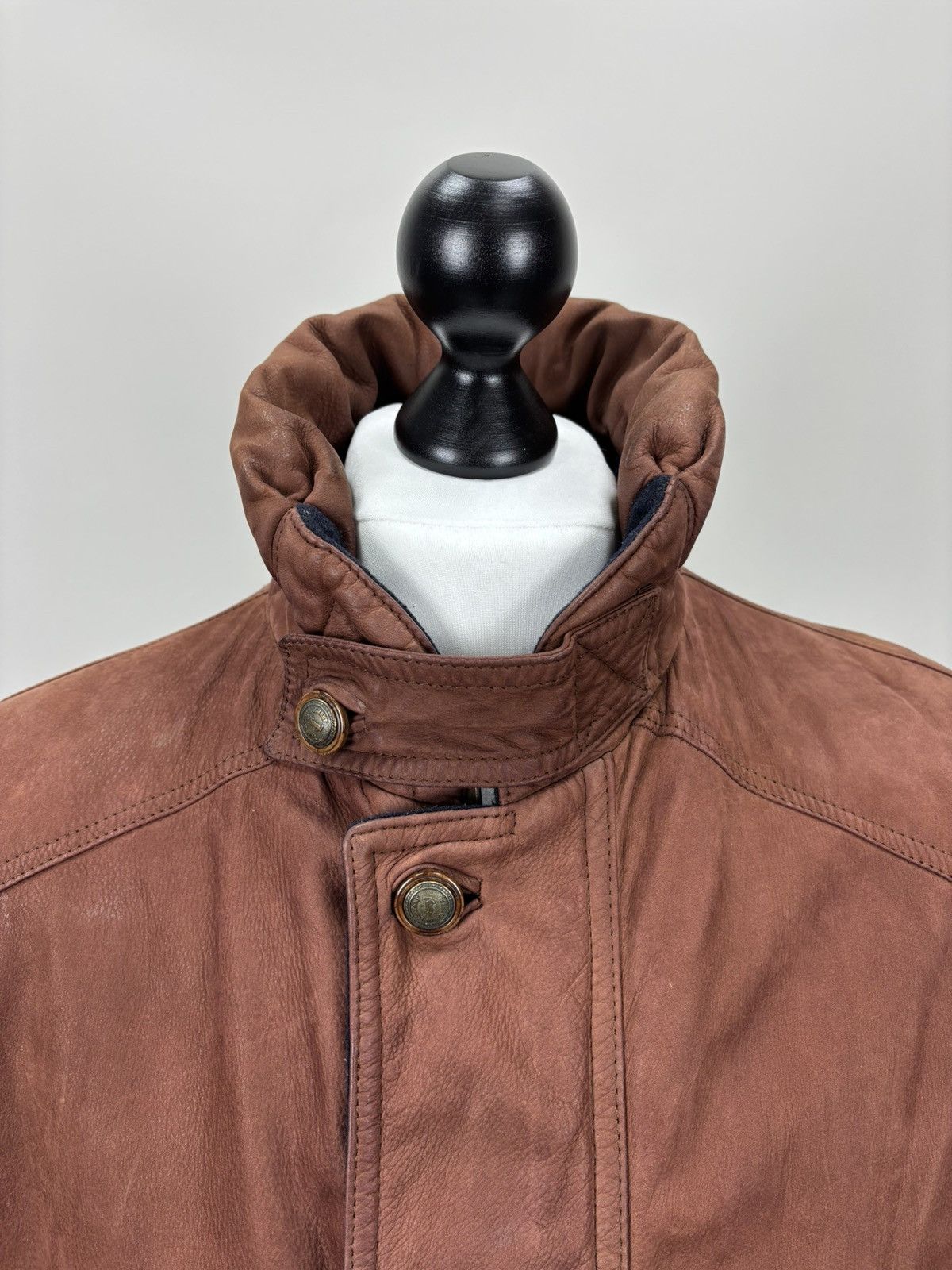 Yves Saint Laurent Mens vintage leather jacket Yves Saint Laurent Size 50 Size US M / EU 48-50 / 2 - 4 Thumbnail