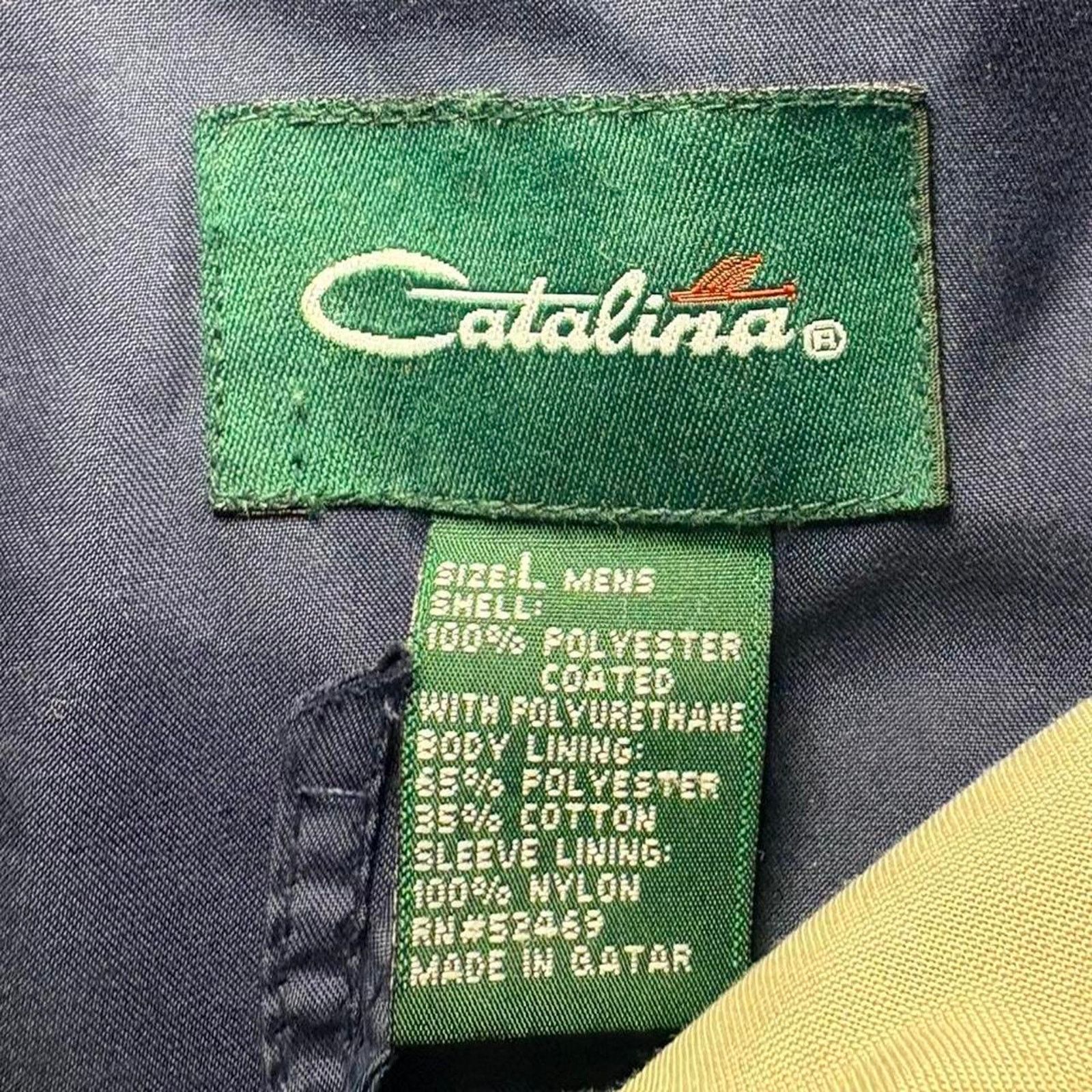 Other Catalina navy blue zip up jacket Size US L / EU 52-54 / 3 - 3 Thumbnail