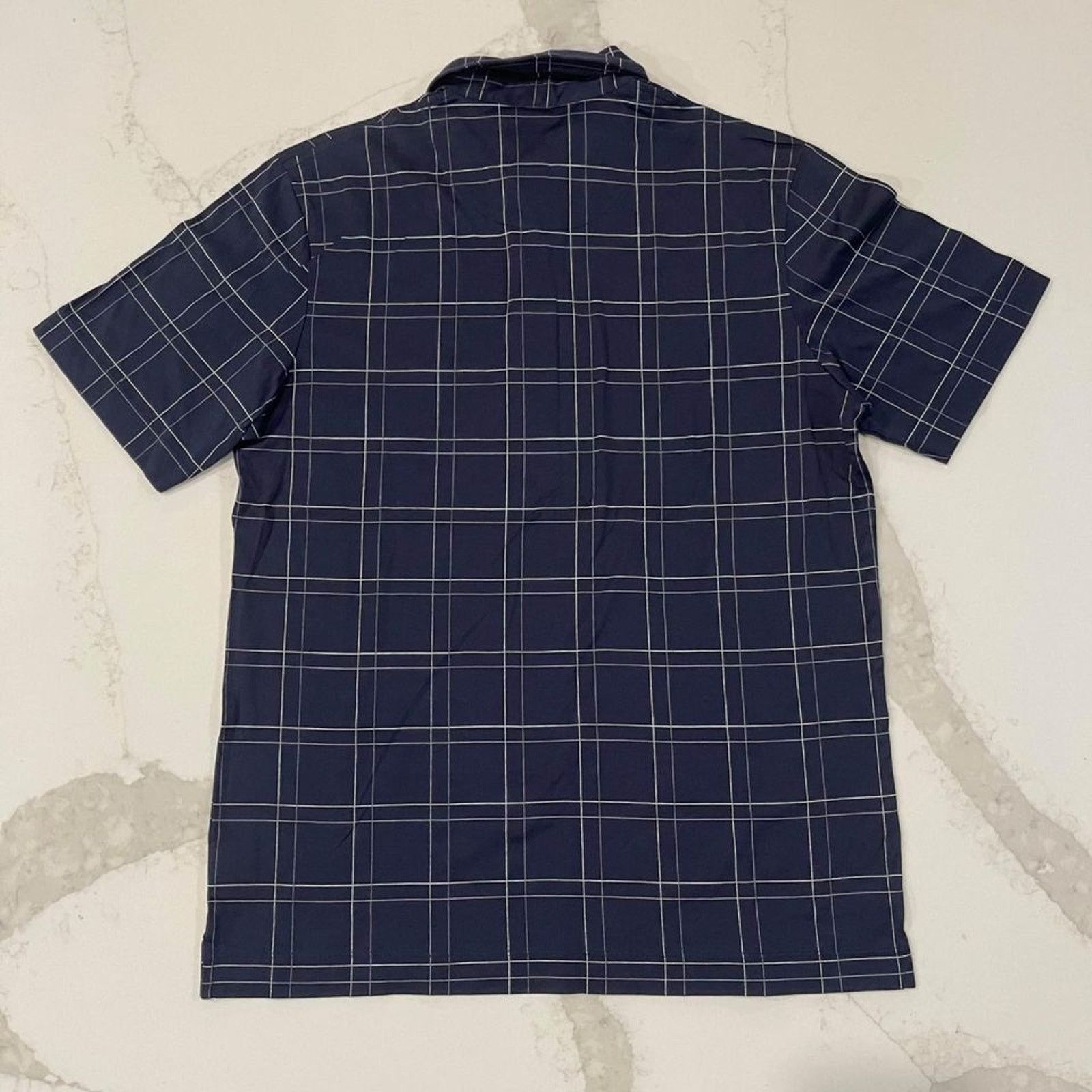 Joseph Abboud Joseph Abboud NWT Blue Henley Short Sleeve Shirt Men's Small Size US S / EU 44-46 / 1 - 6 Thumbnail
