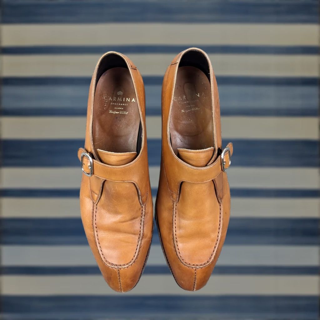 Carmina Carmina Dress Monk Strap Loafers Mens 11.5 Simpson  display picture 2