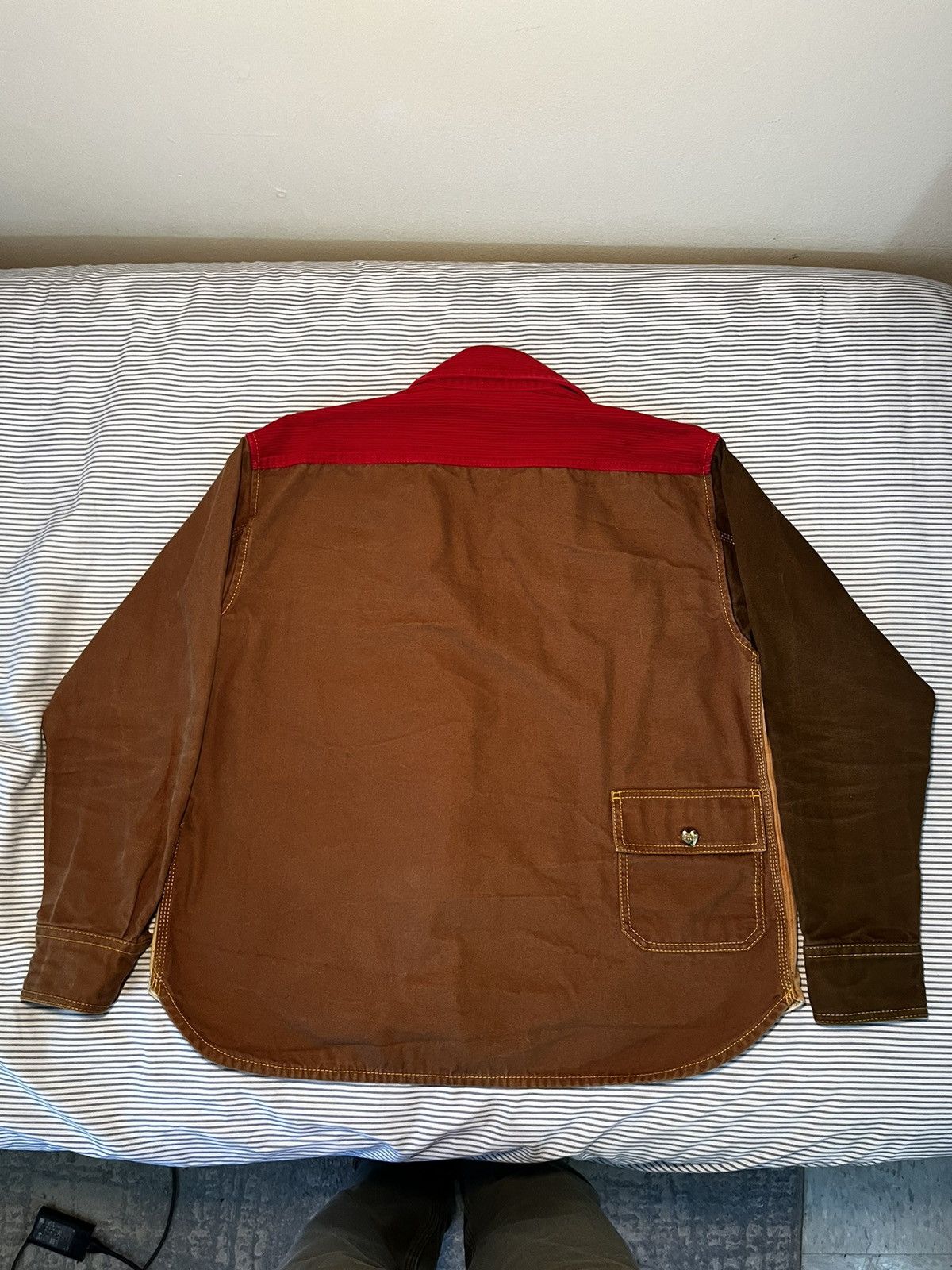 Carhartt × Marni Marni Carhartt WIP Colorblock Overshirt Size Medium Size US M / EU 48-50 / 2 - 11 Thumbnail