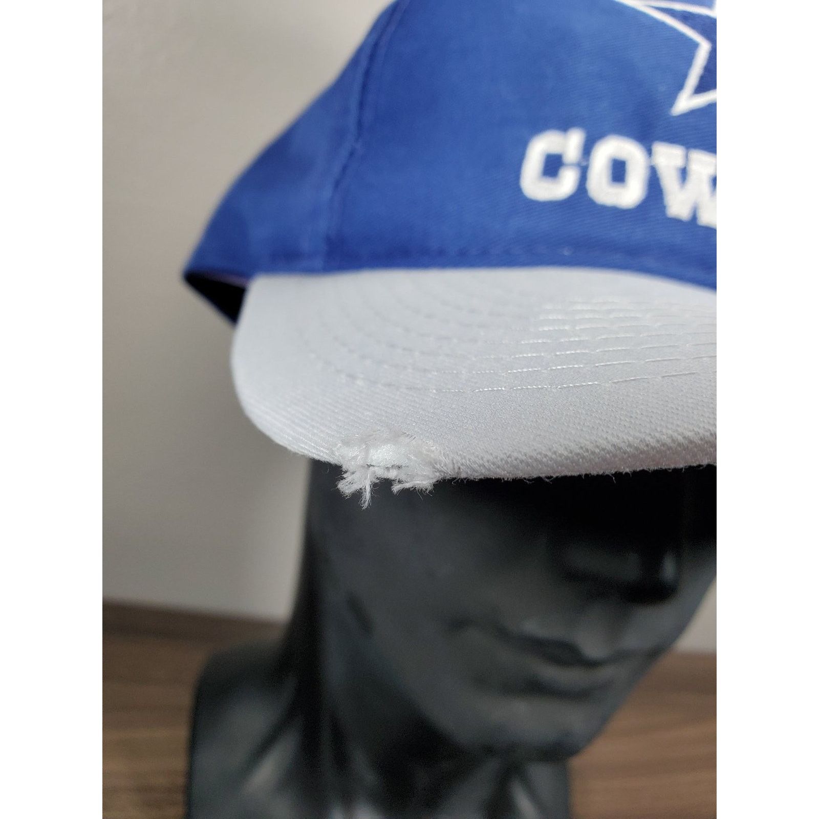 NFL × Vintage Dallas Cowboys Hat Snapback Cap Blue White Star Logo NFL Size ONE SIZE - 4 Thumbnail