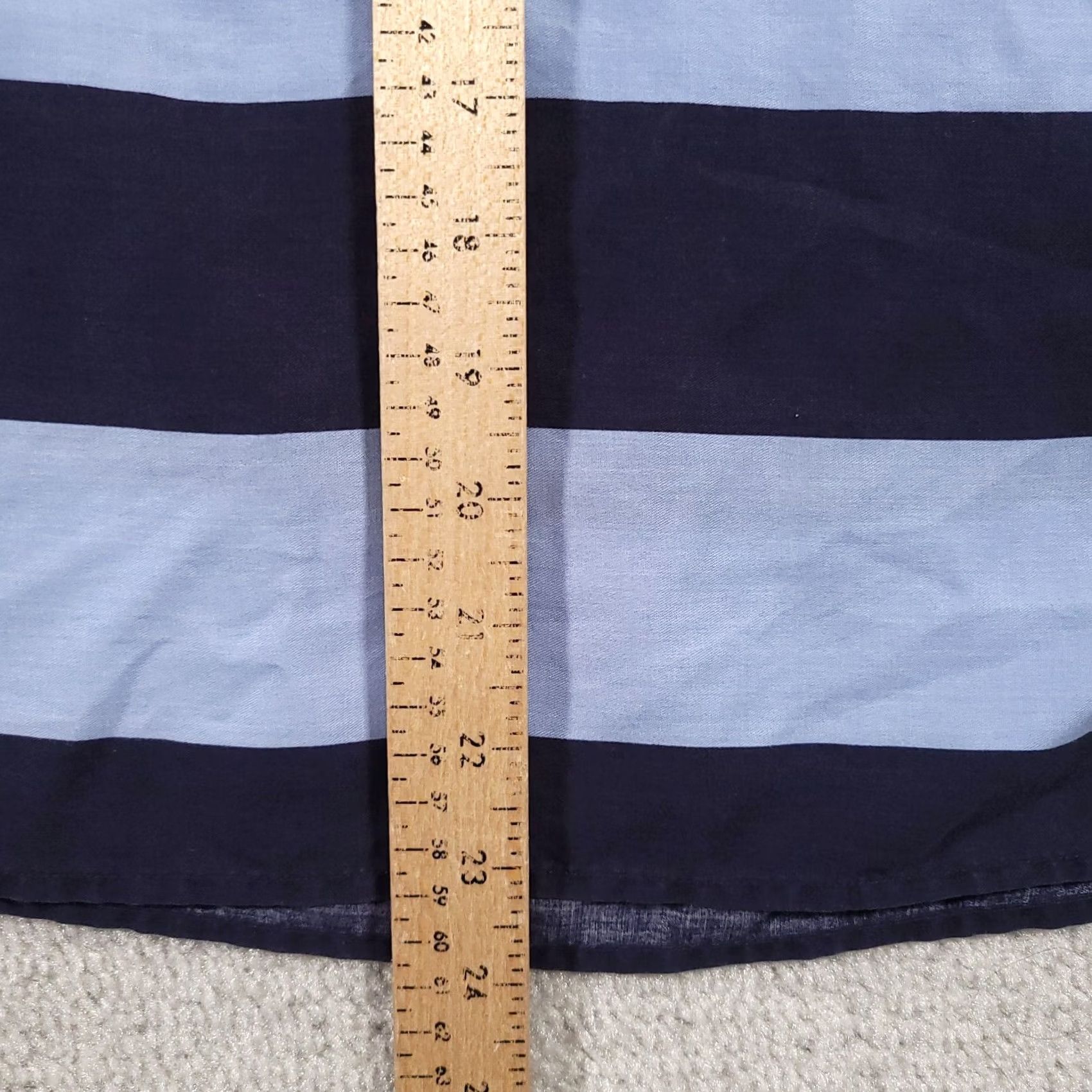 Talbots Talbots Shirt Womens 8 Blue Striped Short Sleeve Top Ladies Shirt Regular Blue 8 Womens Mens? Size M / US 6-8 / IT 42-44 - 6 Thumbnail