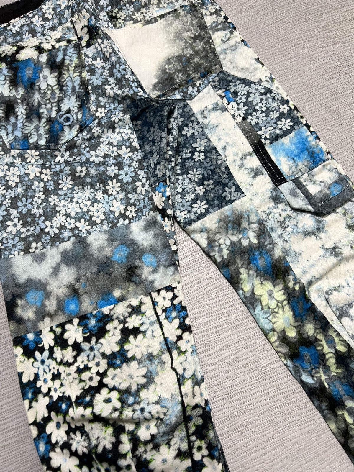 MM6 Maison Margiela MM6 - S/S 16’ - Flower Patchwork Pants Size US 28 / EU 44 - 8 Thumbnail