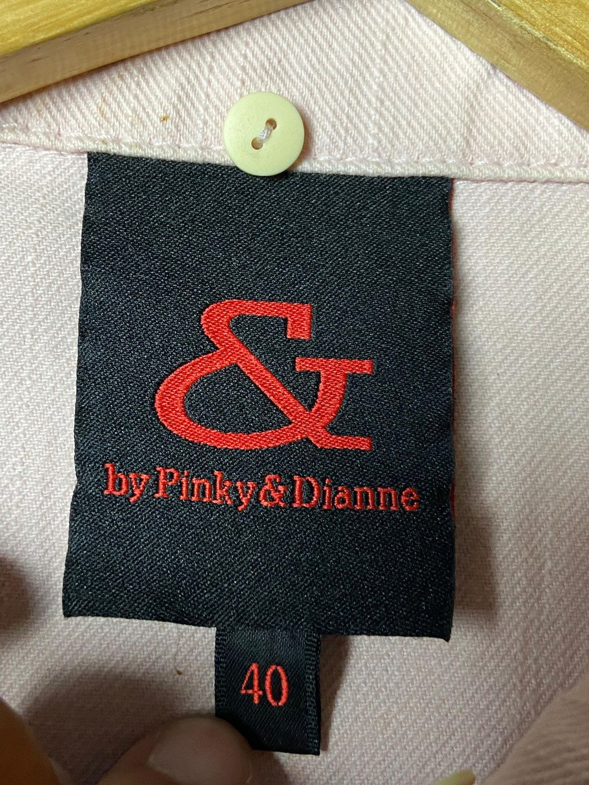 Japanese Brand × Vintage By Pinky&Dianne Crop Denim Jeans Jacket (122) Size US XXS / EU 40 - 6 Thumbnail