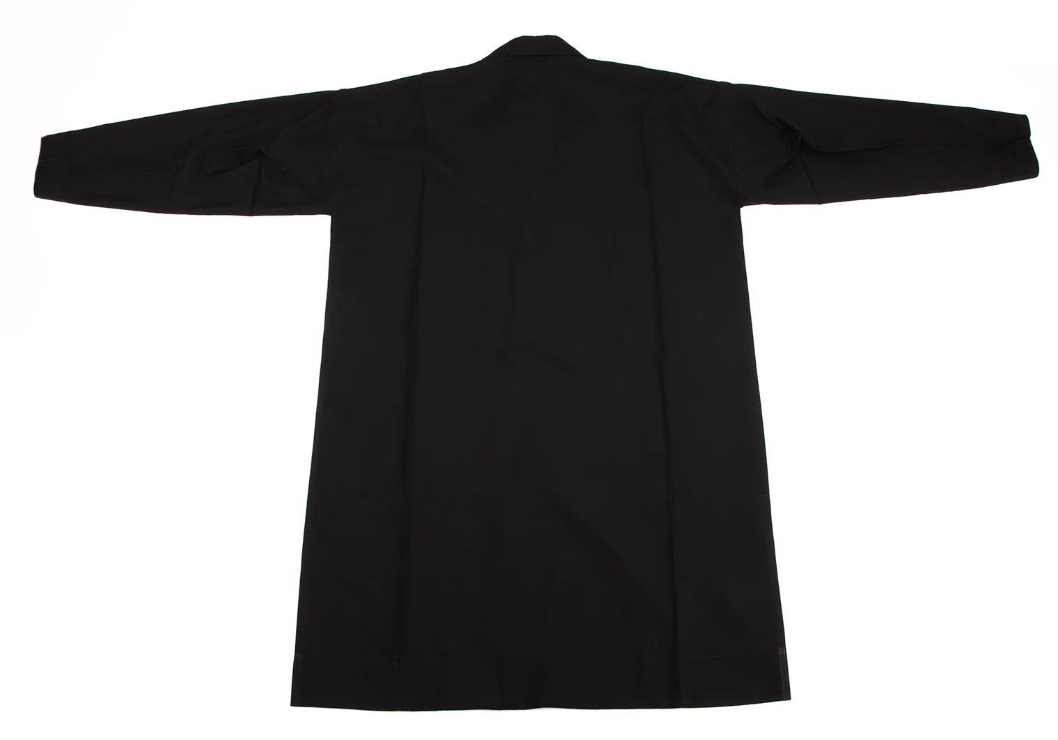 Issey Miyake Flat Pleats Polyester Chester Coat in Black Size 3 Size US L / EU 52-54 / 3 - 10 Thumbnail