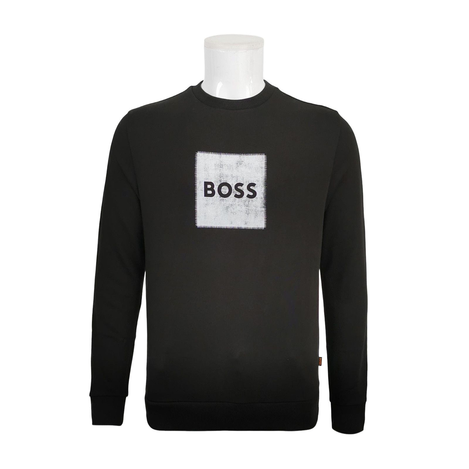 Hugo Boss Hugo Boss Square Logo Cotton Sweatshirt S Size US S / EU 44-46 / 1 - 1 Thumbnail