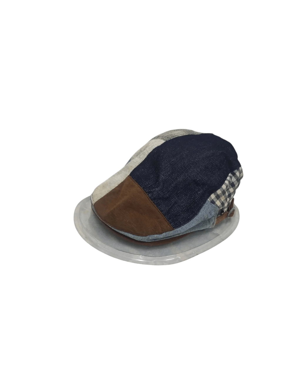 Japanese Brand × Vintage JAPANESE BRAND DENIM PATCHWORK BARETTA CAP Size ONE SIZE - 1 Thumbnail
