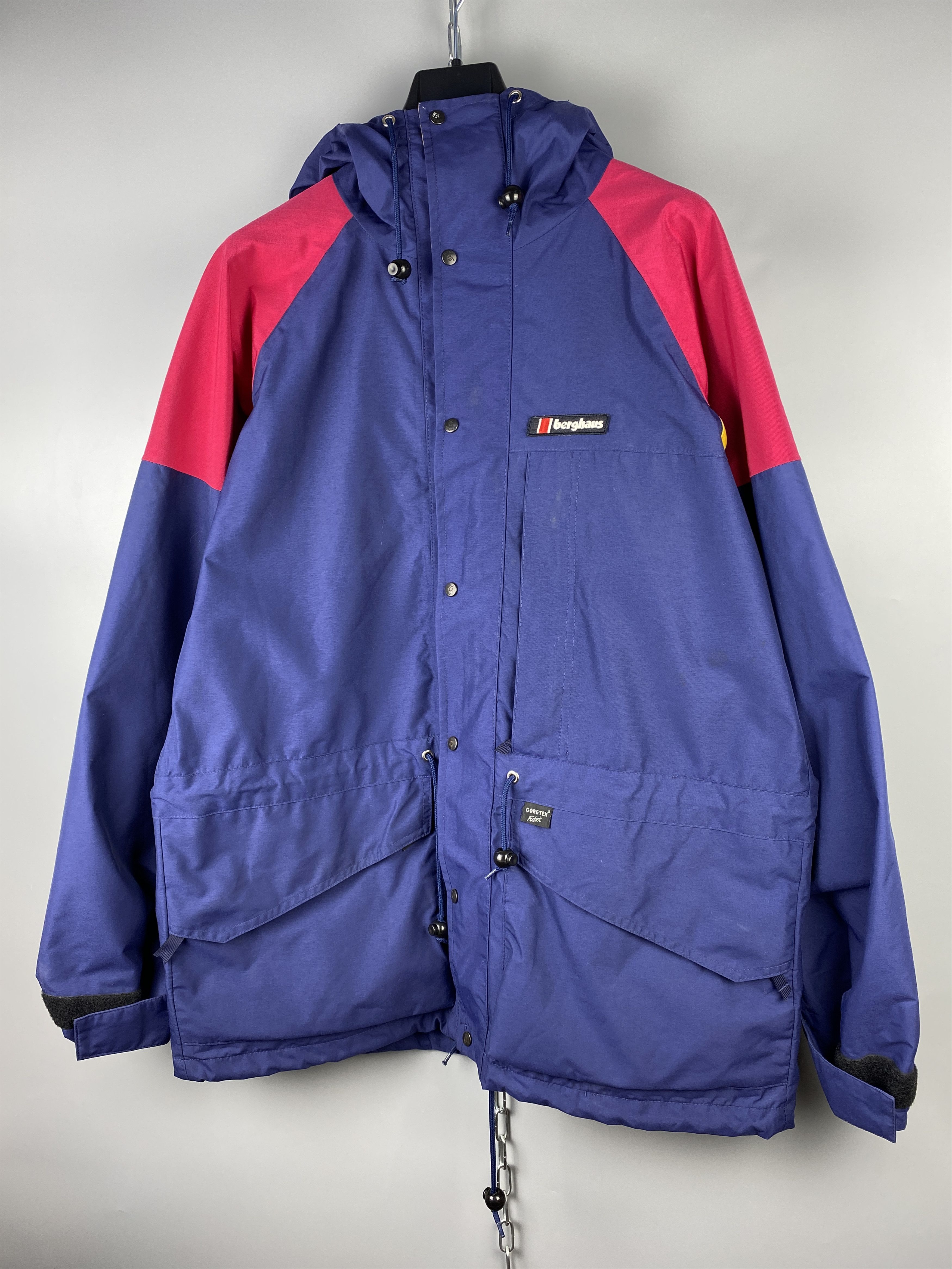 Vintage 90s Berghaus UK Outdoor Gore Tex Rain Jacket | Grailed