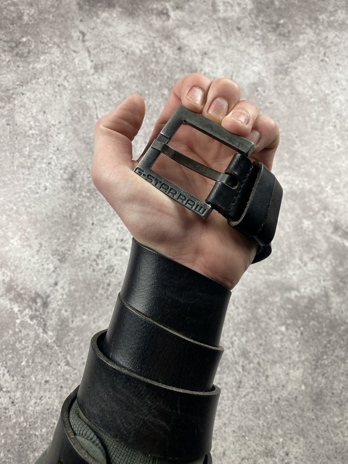 G-Star × Vintage VINTAGE G STAR LEATHER BELT Size ONE SIZE - 2 Thumbnail