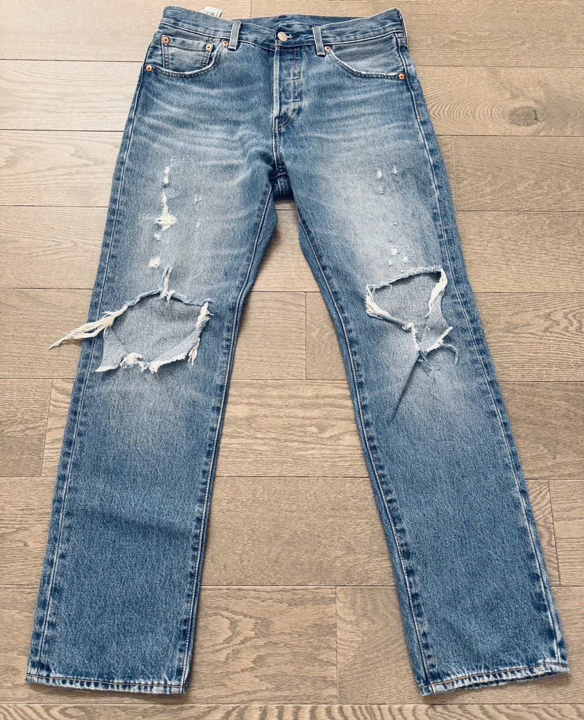 Levi's × Levi's Made & Crafted × Levi's Vintage Clothing Levi's Premium 501 ‘93 STRAIGHT FIT MEN'S JEANS 30 x 29 Size US 30 / EU 46 - 1 Thumbnail