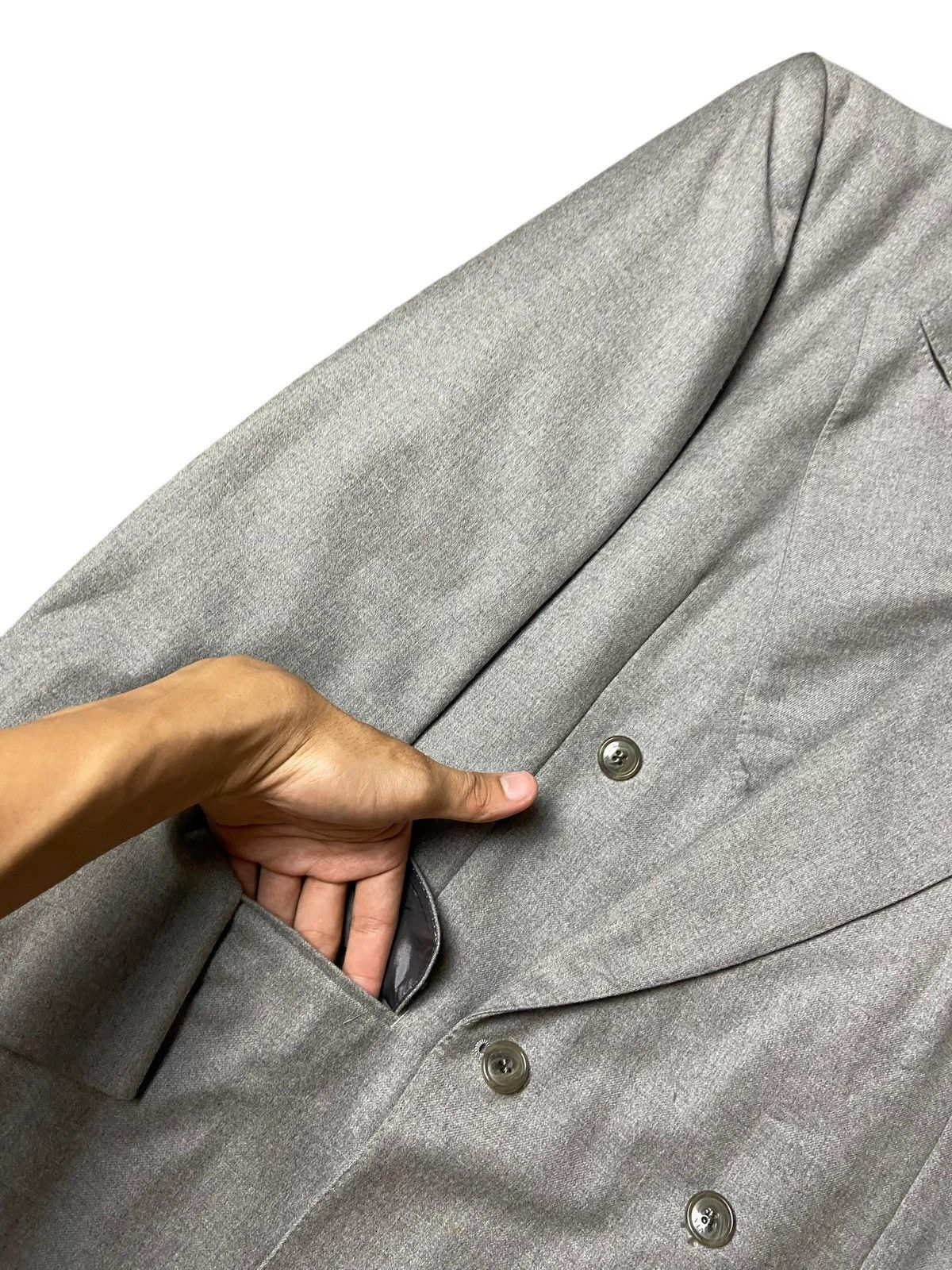 Japanese Brand × Lanvin × Vintage Vintage LANVIN CLASSIQUE Double Breasted Blazer (121) Size US XS / EU 42 / 0 - 5 Thumbnail