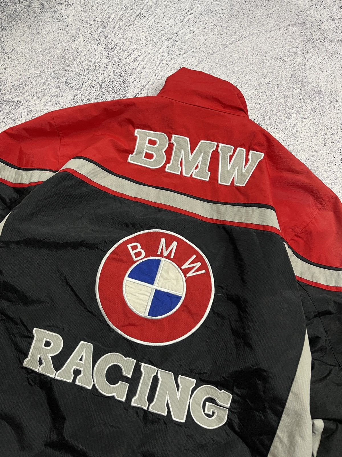 BMW × Vintage Vintage BMW Racing Jacket Michelin Good Year EmbroideredLogo Size US XXL / EU 58 / 5 - 11 Thumbnail