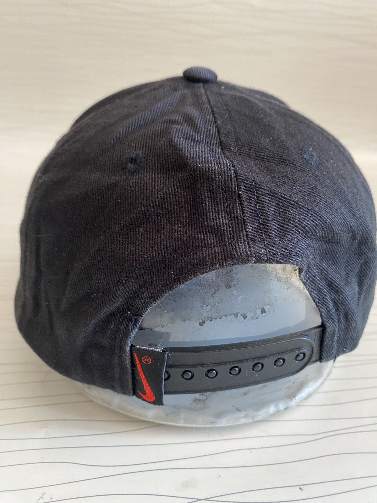 Nike VERY RARE NIKE CAP BIG LOGO SWOOSH Y2K 90s HYPE RETRO Size ONE SIZE - 7 Thumbnail