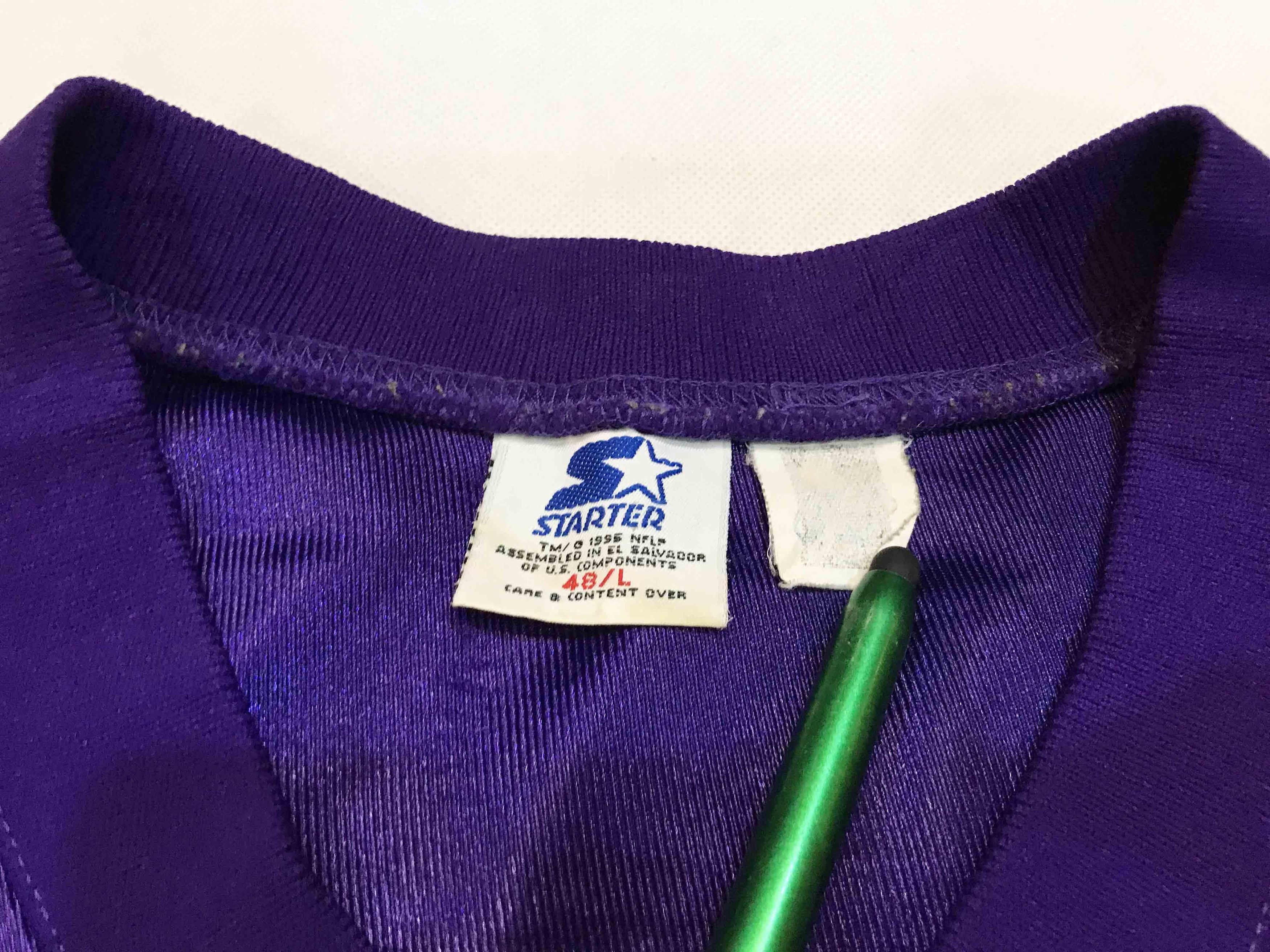 NFL × Starter × Vintage Vintage Starter NFL Minnesota Vikings WARREN MOON #1 Jersey Size US L / EU 52-54 / 3 - 3 Thumbnail