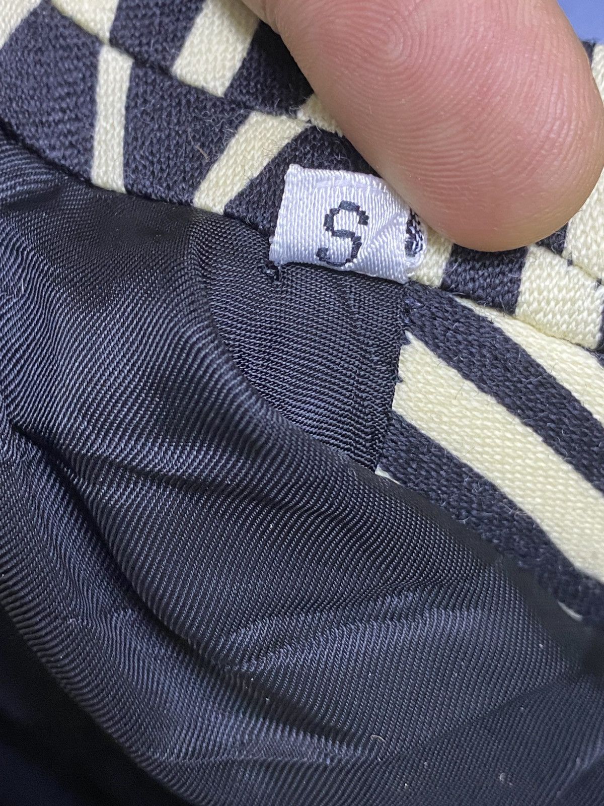Versace Giani Versace Vintage Zebra Medusa Pure Wool Tailored Jacket Size 46S - 19 Thumbnail