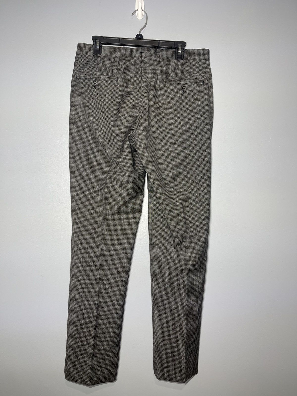 Brooks Brothers Brooks Brothers Regent Fit Wool Pants W34 Gray Vitale Barber Size US 34 / EU 50 - 3 Thumbnail